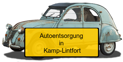 Alter Citroen: Autoentsorgung Kamp-Lintfort