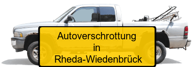 Altes Auto: Autoverschrottung Rheda-Wiedenbrück